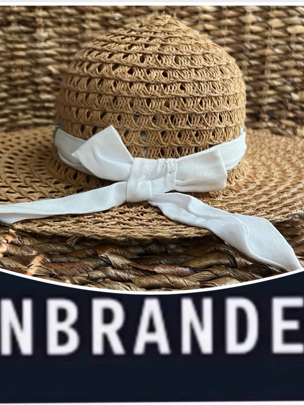 UNBRANDED Girl’s Straw Sun Hat